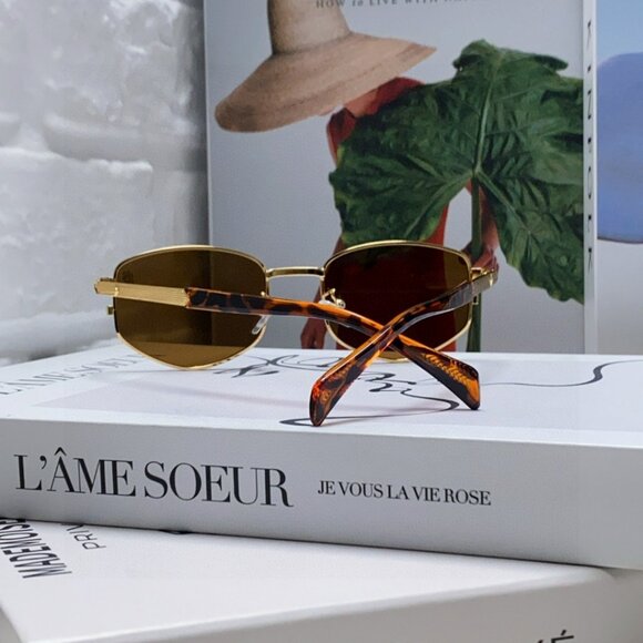 DAVID BECKHAM Retro American Metal Eyeglasses - Picture 4 of 8